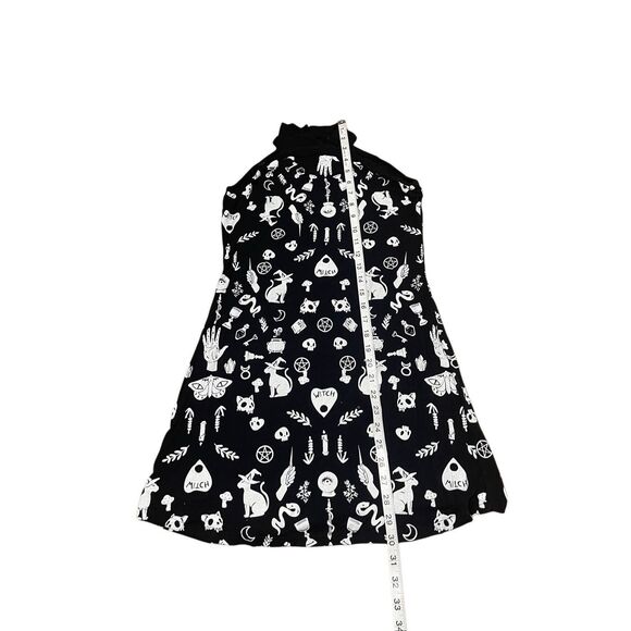Wonderful Disaster Witchy Print Halter Dress – Fits Like‎ S - Picture 4 of 5